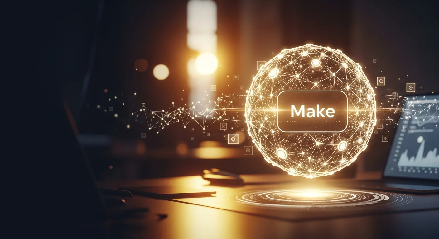 automate social media with make