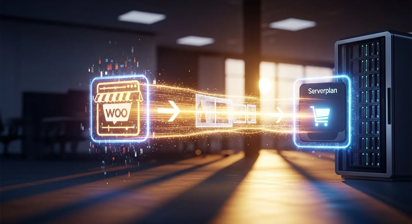 how to migrate a WooCommerce store to Serverplan