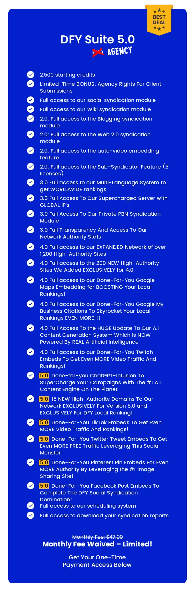 DFY Suite 5.0 review