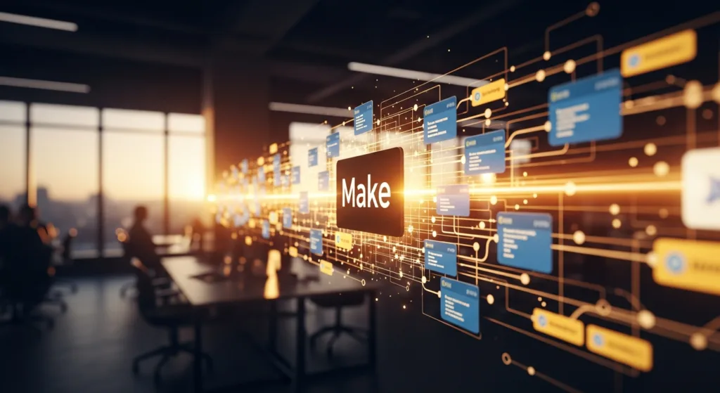 automate workflows with Make