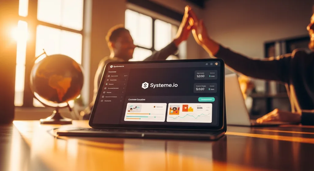 how to create an online course with systeme.io