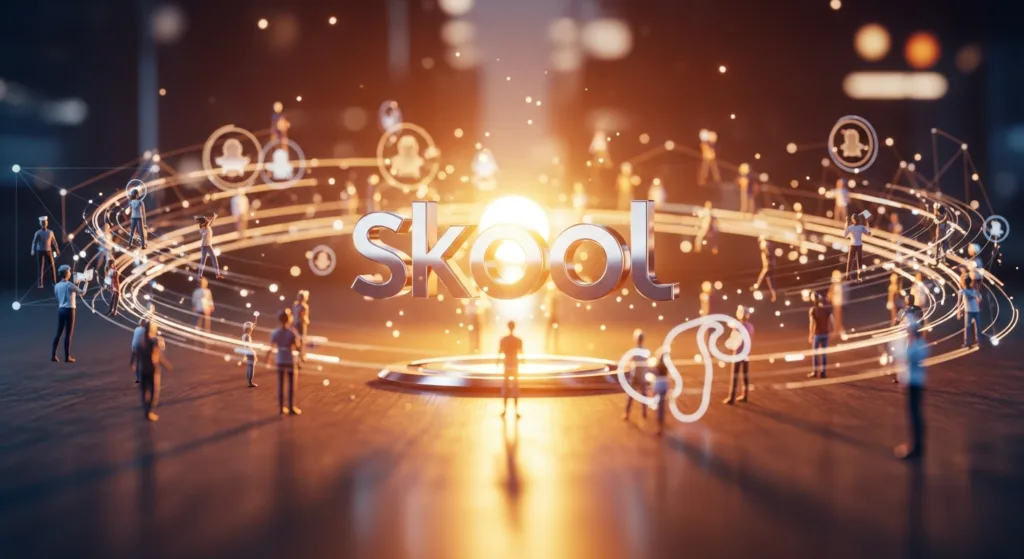 how to launch a course community with skool
