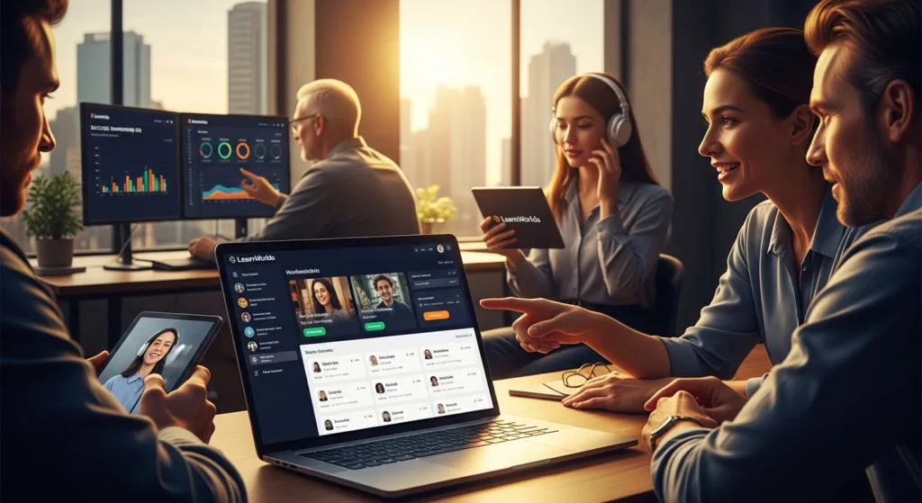 how to build a membership site with learnworlds