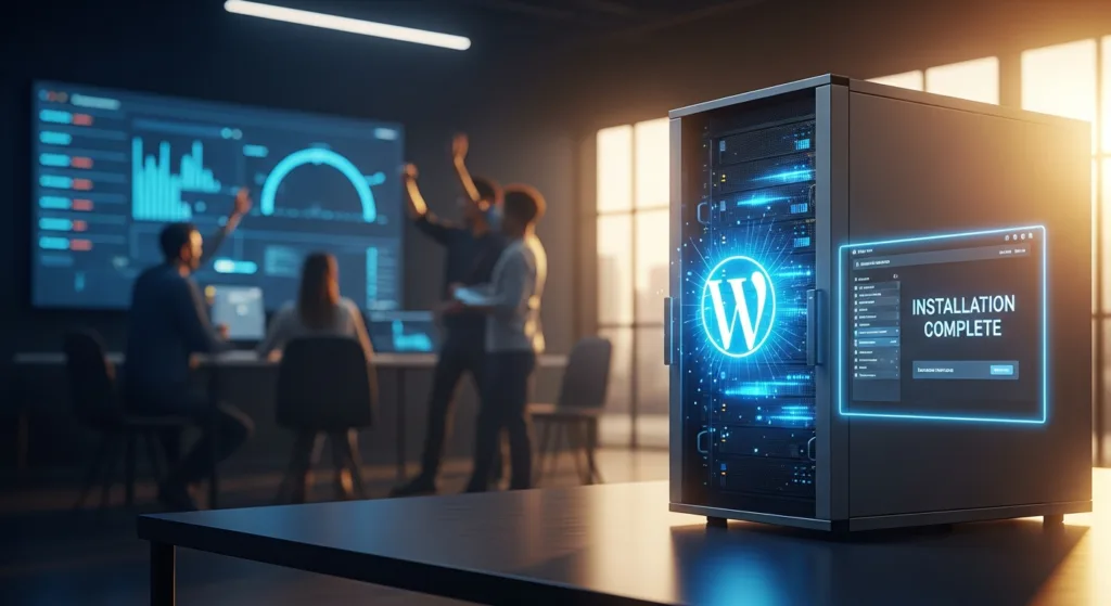 how to install wordpress on serverplan