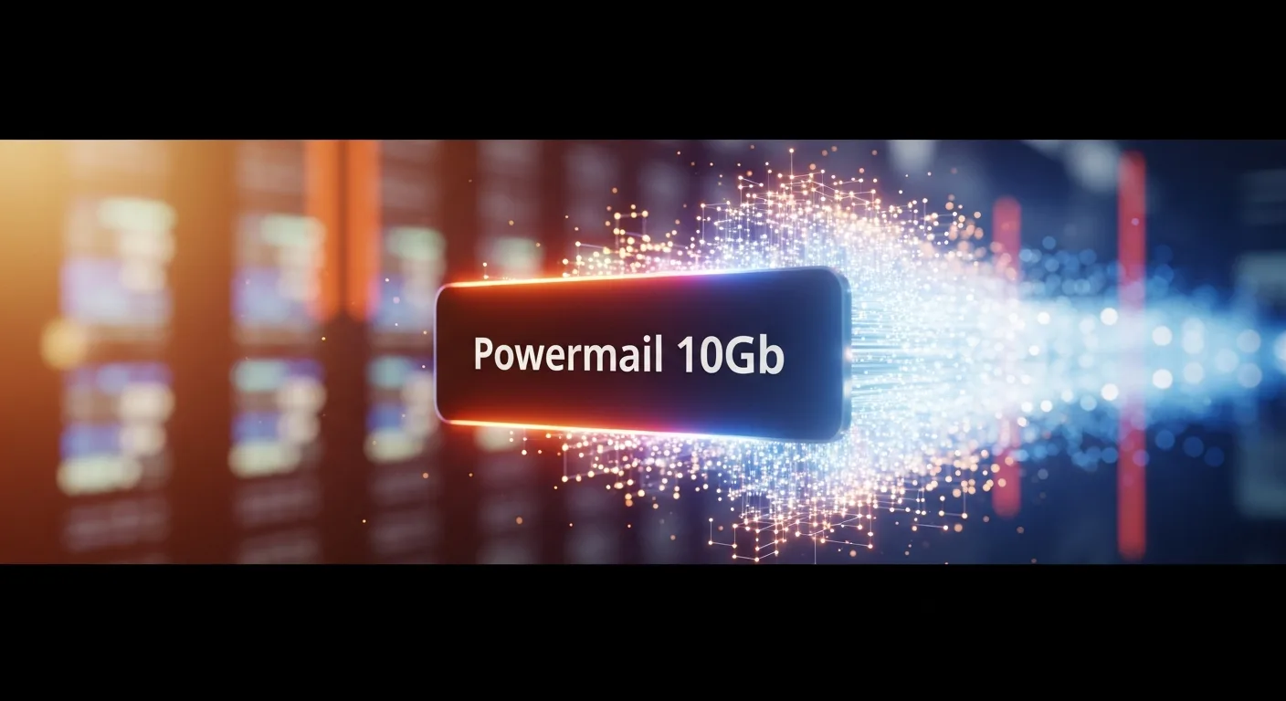 Serverplan Powermail 10Gb test